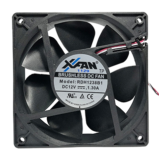 (5個)X-FAN RDH1238B 38G [120mm超高速回転タイプ]